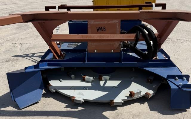 A detailed view of the HM6 equipment, showcasing its features and design, suitable for industrial applications.