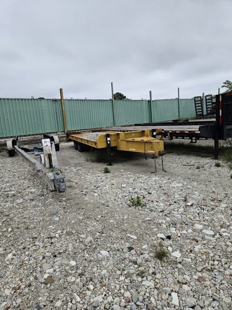 A close-up view of a heavy-duty industrial machine part, showcasing intricate details and robust design.